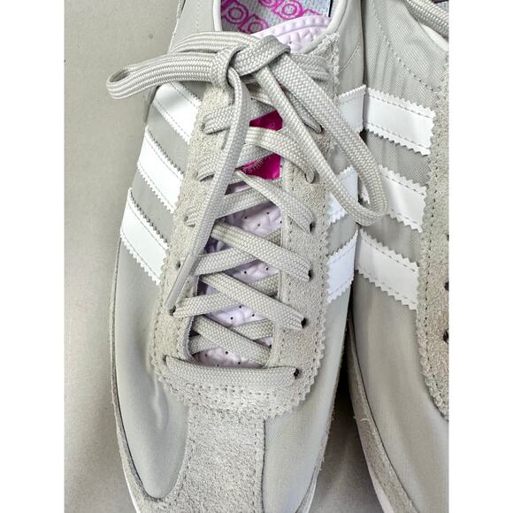 Adidas Originals SL 72 retro style sneaker gray/pink/purple Womens Size 8.5 UK 7 - Picture 6 of 16